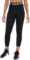Tamprės moterims Nike W Np 365 Tight Crop, juodos, XS