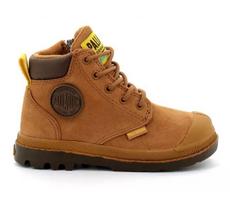 Palladium aulinukai vaikams Pampa HI CUFF WP OZ, rudi