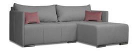 Kampinė sofa Deka-Sturis Šviesiai pilka