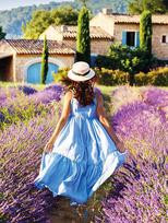 Deimantinė mozaika su rėmeliu TM Varvikas Escape to Provence LE144e 30x40 cm