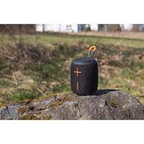 "Nešiojama Bluetooth 5.1 kolonėlė BAS 9 su LED atmosferiniu apšvietimu IPX6 Imperijus Juoda / Oranžinė"