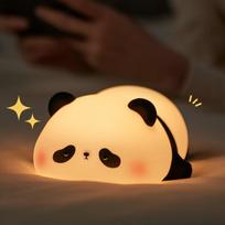 Panda miego šviesa LED