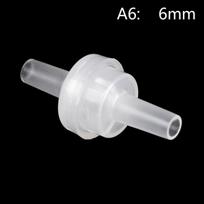 Plastikinis vienpusis atbulinis vožtuvas skysčiams ir dujoms, 6