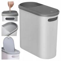 10l virtuvės ir vonios šiukšliadėžė su Push Top dangčiu ir laikikliu