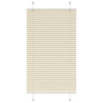 Plisuotas blind cream 75x150 cm audinio plotis 74,4 cm