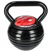 Reguliuojamas svarstis Activ/Space, 4,5-18 kg, juodas
