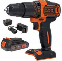 Akumuliatorinis smūginis suktuvas Black Decker BDCHD18 18V su akumuliatoriumi 1.5Ah ir įkrovikliu