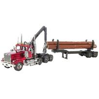 Metalinė dėlionė - konstruktorius Metal Earth Premium Series Western Star® 4900 Long Truck & Trailer 3D