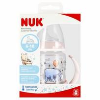 Buteliukas NUK First Choise Donkey, rožinis, 6-18 mėn, 150 ml
