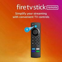 Išmaniojo (Smart TV) ir televizoriaus priedas Balso nuotolinio valdymo pultas Fire TV prietaisams.