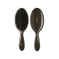 HH Simonsen Gloss Brush plaukų šepetys su šerno šereliais, Gold Glitter