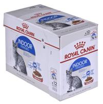 Royal Canin Indoor Sterilised Gravy konservai katėms, 12x85 g