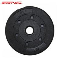Diskinis svoris SportVida Rubbered Universal 1.25 kg, 26 mm