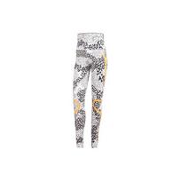 Adidas X Stella McCartney Leopardinis Raštas Jogos Fitness Leginsai Moteriški Leginsai Juodi Balti FU0709 XXS