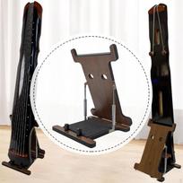 Guqin Stovas 7 Stygų Kinų Citros Atrama Medinis Stabilus Sulankstomas Tvirtas Pastatomas Ant Grindų Eksponavimas Ne