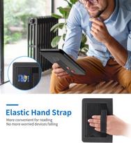 Dėklas Kindle Paperwhite 11 kartos 2021 m., magnetinis 6.8 colio išmanusis dėklas, apsauginis dėklas su stovu ir kortelių lizdu, su riešo dirželiu ir automatinio miego/pabudimo funkcija, 2024 (juodas)