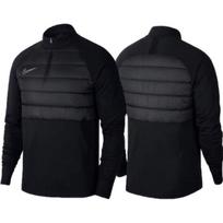 Nike Dri-FIT Color Block Half Zip treniruočių futbolo striukė vyrams, juoda, BQ7474-010 M