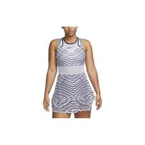 Nike Court Dri-FIT Slam Liemenį Pabrėžiantis Berankovis Suknelė Moteriškos Suknelės Oxygen-Purple DR9739-536 XL