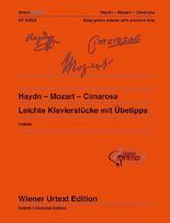 Haydn - Mozart - Cimarosa: 24 leichte Klavierstücke mit Übetipps - Ausgabe mit deutschem und englischem Kommentar. Band 2. Klavier.