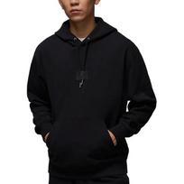 Jordan Flight Fleece FW24 Vienspalvis Madingas Džemperis Su Gobtuvu Ilgomis Rankovėmis Vyriški Viršutiniai Drabužiai Juodas FV7248010 XL