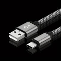 60W greito įkrovimo USB C laidas, pilka