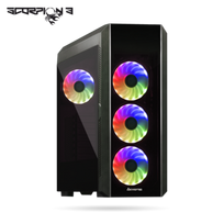 CHIEFTEC Scorpion 3 Gaming ATX case 4x 120mm A-RGB Rainbow fans