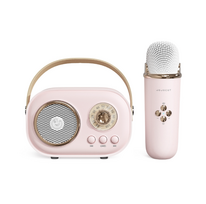 Karaokės rinkinys  Premium Radio Edition mikrofonas + bevielė kolonėlė