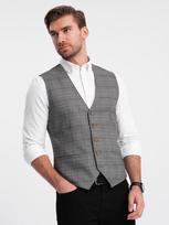 Liemenė vyrams Ombre Clothing 124336-7, pilka, L