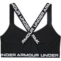 Under Armour sportinė liemenėlė su dirželiais žemo intensyvumo treniruotėms, moteriška, juoda 1370896-001 XS