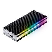 Išorinio kietojo disko dėklas LC Power LC-M2-C-MULTI-RGB
