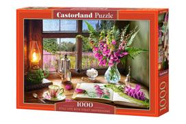 Dėlionė Castorland Puzzle Still Life With Violet Snapdragons, 1000 d.