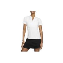 Nike Golf Tamprus Minkštas Patogus Trumpomis Rankovėmis T-Shirt Moteriški Viršutiniai Baltas AJ5223-100 XL