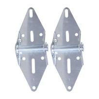 2Pcs Garage Door Replacement Hinge Flap Door Track Hinge Heavy Duty Iron Garage Door Hardware for Garage Door Part 1