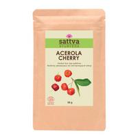 Vyšnios milteliai plaukams Sattva Ayurveda Acerola, 50 g