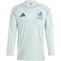 adidas Meksika 24 ilgomis rankovėmis išvykos marškinėliai Lino žalia spalva Vyrams Gatvės apranga IP6387 L white