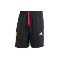 Adidas Manchester United DNA Šortai Trys Juostelės Spalvų Blokas Laisvalaikio Šortai Vyriški Šortai Juodi IA8518 S