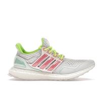 adidas UltraBoost 1.0 White Bliss Pink Moteriški sportbačiai Cloud-White Lucid-Lemon ID5949 36