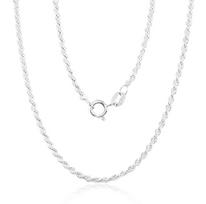 Vyriška sidabrinė grandinėlė Rope (Tauvas) 2 mm, 925°, 50 cm