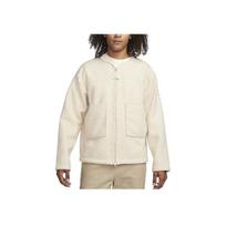 Nike Sportswear Tech Pack Vienspalvis apvalios apykaklės Laisvas vilnos švarkas Vyriški švarkai Beach-White FB7411-126 XXL