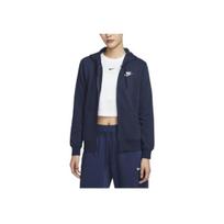 Nike megzta laisvalaikio sportinė striukė su gobtuvu moterims Striukės Obsidian White DQ5472-451 S