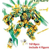 1618pcs Warrior Mechanical Titans Mechas Battle Robot Dragons Season 14 Building Blocks Classic Model Sets Bricks Kids Kits Without original Box