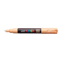 Žymeklis UNI Posca PC-1M, apvalus, 0.7 mm, šviesiai oranžinis