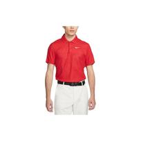 Nike Dry Fit Adv Vienos spalvos Polo Marškinėliai Vyrams Raudoni DR5328-687 M