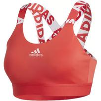 Adidas vidutinio palaikymo sportinis liemenukas moteriškas apatinis trikotažas Glory-Red FJ6086 S