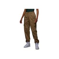 Jordan Flight Chicago Logo Patch Pocket Straight Loose Cargo Pants Women pants Brown DQ4624-258 M