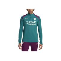 Nike Paris Saint-Germain Offensive Elite Team Letter Print Pullover Comfortable Moisture-Wicking Long Sleeve Football Shirt Men tops FN9280-382 L