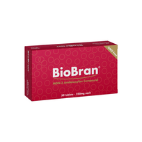 BioBran MGN-3 arabinoksilanų junginys 250 mg, 50 tablečių
