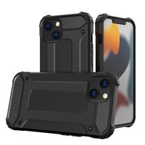Hibridinė Armor dėklas iPhone 14 Plus armuotas hibridinis dėklas juodas