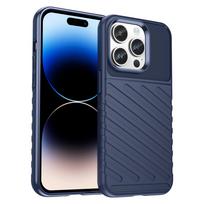 Thunder Case iPhone 14 Pro Max mėlynas armuotas dėklas