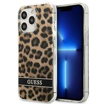 Guess GUHCP13LHSLEOW iPhone 13 Pro / 13 6.1" rudas/rudas kietas leopardas